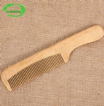 Hot selling custom logo cheap wooden hair beard comb